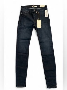 NWT Joie Dark Wash High Rise Skinny Jeans in Slate Womens Size 26